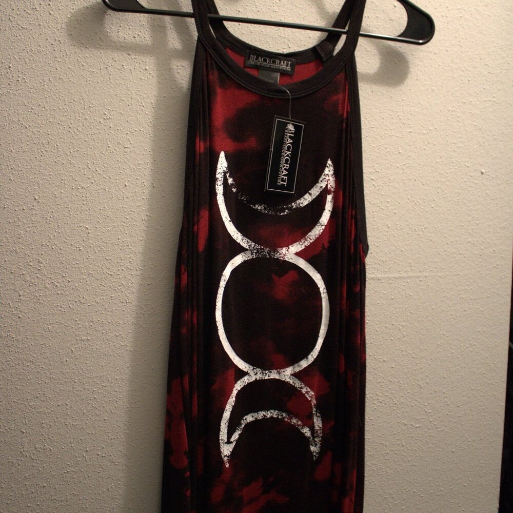 Blackcraft Triple Moon - Blood Moon Tank Top